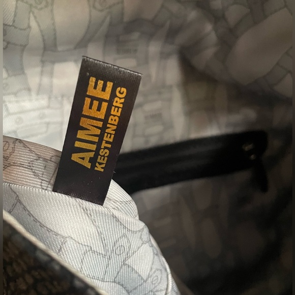 Aimee Kestenberg Rocco Embossed Leather Shoulder Bag - Picture 7 of 8